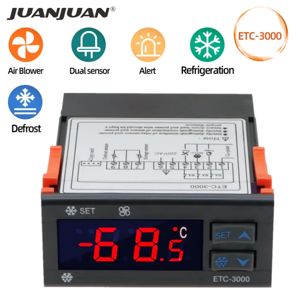 Etc 3000 deals digital temperature controller