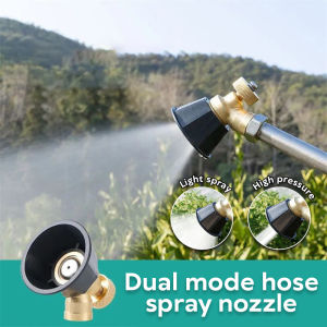 High Pressure Sprinkler Head Copper Sprinkler Head Agricultural Pesticide Atomization Adjustable Nozzle Garden Sprayer