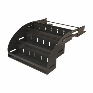 MING1996 Retractable 3-Tier Pull Down Spice Rack Stainless Steel Anti Deformation High Lift Pull Down Shelf Portable Strong Load-bearing Pull Down Spice Rack for Top Cabinet
