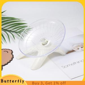 Butterfly Pet Hamster Flying Saucer Exercise Squirrel Wheel Mouse Running Disc