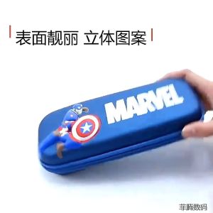[ABS] Pencil Case For Boy Spiderman Hero Series Pencil Bag Captain America Stationery Pen Case School Supplies
