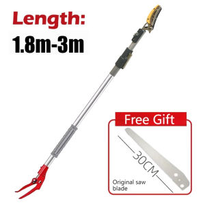 <𝙇𝒂𝙯𝑺𝙜𝑴𝙖𝒍𝙡>  Fruit Picker band saw 3 Meters Extendable High-altitude Fruit Scissors Garden Telescopic Fruit Tree Pruning Shears