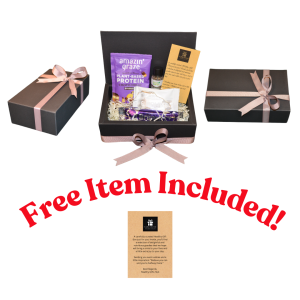 Healthy Snacks - Jumpstart Kit Gift Box (Amazin Graze Protein Gluten Free Blueberry Cookies Cadbury Oats Bar Chia Seed and Free Personalized Note)