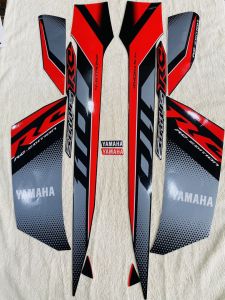 Bộ tem decal dán xe máy Yamaha Sirius đời 2018 màu đỏ đen zin thái siêu đẹp