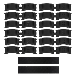 Bike Handlebars Spacers High Elasticities Rubber Shock Absorption Antislip For Cycling Comfortable And Grip Protecting