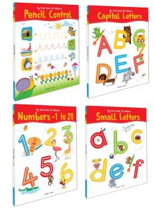 My First Book of Writing: Pencil Control Capital Letters Numbers