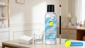 Poly Gel Slip Solution Set Liquid with Spatula-Brush Glass Cup Cotton Pads    Professional slip solution for poly gel nail extension builder gel and brush cleaning. Spread poly gel. Anti-Sticky surface
