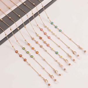 XINSU38 ปรับได้ เรียบหรู ตกแต่งน่ารัก แฟชั่น วินเทจ ง่าย สายคล้องแว่นตา โซ่ โซ่แว่นกันแดด อุปกรณ์เสริมแว่นตา