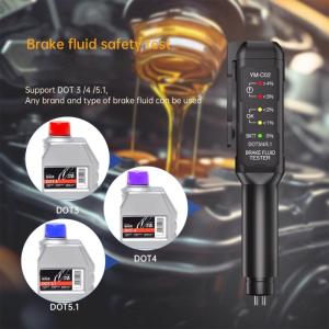 5 mức đo lường phanh ô tô chất Lỏng Công cụ Chẩn đoán kiểm tra dầu phanh phanh phát hiện dầu Bút hỗ trợ Dot 3.0/4.0/5.1