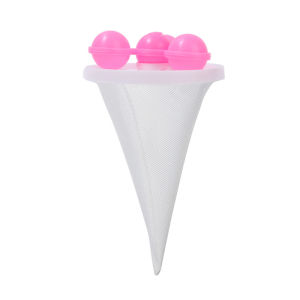 5Pcs Washing Machine Mesh Filter Bag for Lint and Hair Removal Washing Machine Hair Filter Cleaning Mesh Bag Floating Pet Hair Lint Mesh Remover Pouch Catcher FilterMesh Cleaning Balls Bag Laundry