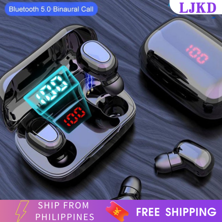 L21 Pro Bluetooth Earphone Headset Wireless Tws Headset Dual