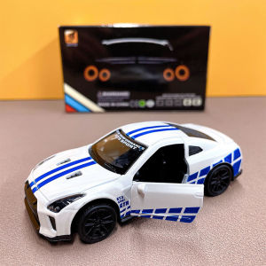 1:43 Miniatur Diecast Mobil Ferrari GTR Bugatti Porsche Lamborghini Mainan Kado Anak