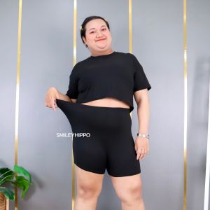 1020# กางเกงซับในสาวอวบ ไซส์ใหญ่ เอวยืดได้ถึง 50 นิ้ว กางเกงกันโป๊ กางเกงขาสั้น สีดำ สีเนื้อ ผ้ายืดได้เยอะ ระบายอากาศได้ดี