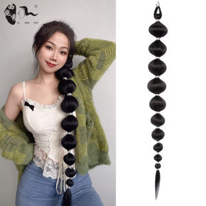Tóc Giả Tết Hồ Lô 80cm (Giá 1 Bên) phong cách Cá Tính BLINK HAIR