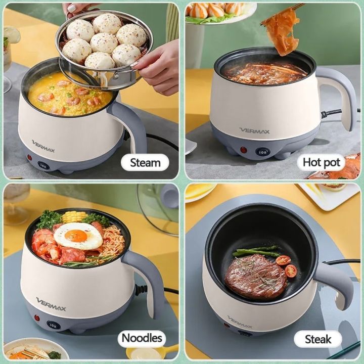 Vermax%20Mini%20Rice%20Cooker%20Electric%20Multi-cooker%20With%20steamer%20Hot%20Pot%20Non-stick%202L%20birthday%20gift%20-%20Image%204