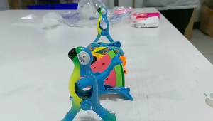 Clip màu mùa hè bằng nhựa động vật dễ thương kẹp khăn tắm biển ngăn chặn gió kẹp quần áo chốt giá phơi kẹp giữ