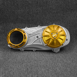 SEMSPEED Motorcycle CNC Crankcase CVT Billet Cover Crank Case Guard Protector For Honda Click 150 125 Click150 V2 V3