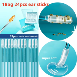 Ear Cleaner With Camera and Light Ear Wax Cleaner 1080P Visual Wi-Fi Bluetooth Earpick Ear Otoscope
