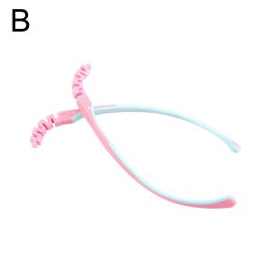 LUXURYLYN Bicolor Children Snap-on Replacement Leg Glasses Arm Spectacle Frame Eyewear Accessories