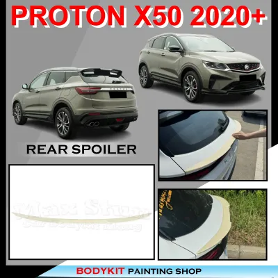 PROTON X50 2020+ M4 STYLE REAR CENTER SPOILER BODYKIT MATERIAL ABS