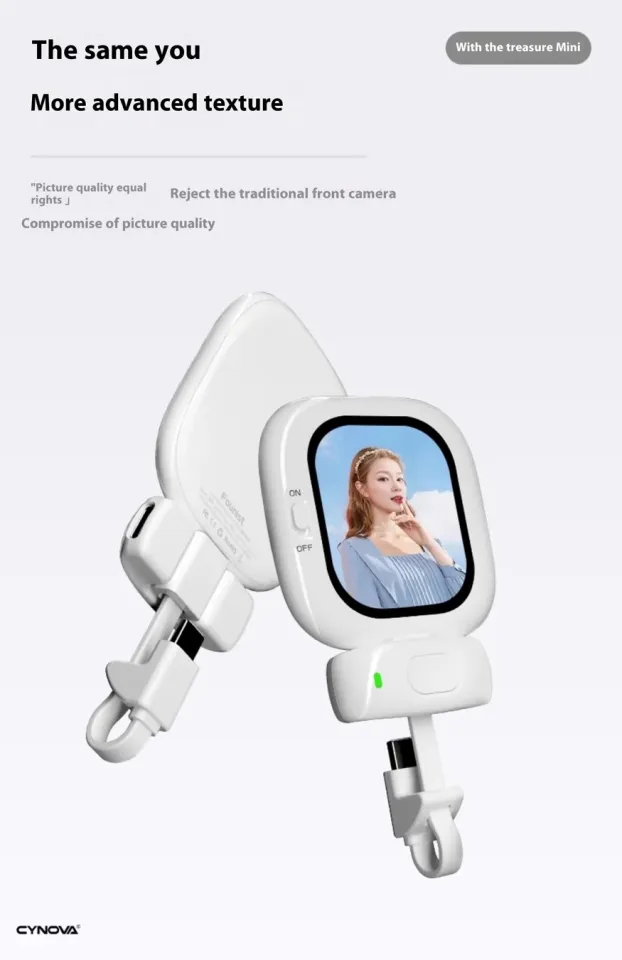 CYNOVA Founist Vlogmate Mini Selfie Monitor AMOLED Screen 700nits