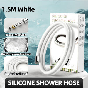 Premium 13.39mm PET Braided Shower Hose Anti-Break High Pressure Flexible Bathroom Shower Hose