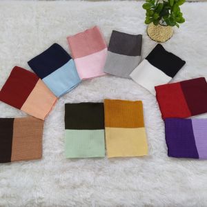 Bandana rajut dua warna/ Ciput 2 tone dalaman kerudung harga murah kualitas bagus