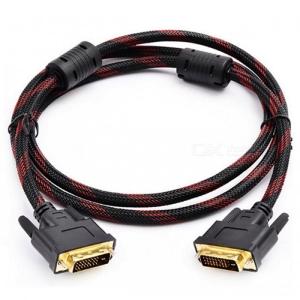 1.5Meters DVI to DVI Video Cable Male DVI-D Durable 24+1PIN for TV Projector Monitor Dual Link Cable connector