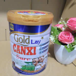 Sữa bột cho người từ 30 tuổi trở lên Goldlay Canxi Sure lon 900g bổ sung dưỡng chất cần thiết