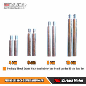 Peninggi Shock Depan Sambungan Satu Set TRG Tinggi 4 cm 6 cm 8 cm 10 cm Untuk Motor Matic dan Bebek