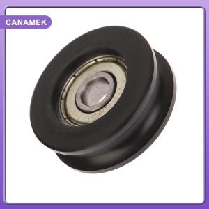 【CANAMEK】 For Slide Door Window U Groove Roller Pulley 626 Bearing Steel Bearing Roller Injection-coated U-shaped Pulley Wheel