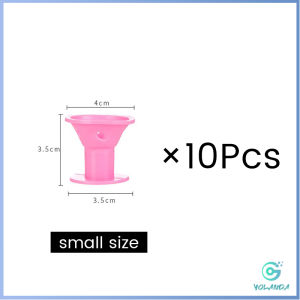 Yolanda【มีสินค้าในสต๊อก】 ที่ม้วนผมซิลิโคน DIY เครื่องมือทําผม รูปเห็ด (ผมหยิกใหญ่/ผมหยิกเล็ก) Curling hair tool