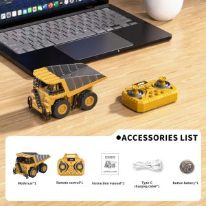 1:64 mini remote control desk top mini alloy engineering vehicle mini engineering vehicle