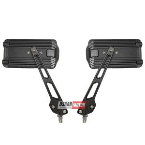 SPION REAR MIRROR KOTAK MATIC SPORT UNIVERSAL BLACK FULL COLOUR