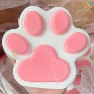 [SG Seller]15cm Jumbo Cat Paw Squishy Soft TPR Stress Relief Toy for Kids & s