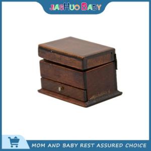 JiaShuo Baby Toy วินเทจเย็บเข็มเข็มชุดกล่อง1:12 dollhouse Miniature MINI Decor