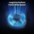 TOPK USB Portable Mini Fan,Desk Personal Electric Fan Table ,Standing Fans for Room,3 Speed Wind 360°Rotatable for Camping Quie-ZCVU MALL. 