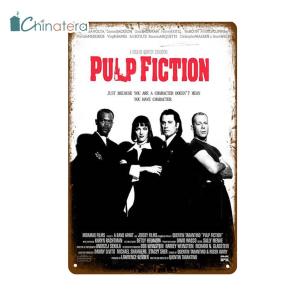 [Chinatera] Movie Vintage Metal Tin Sign Plaque Plate Famous Movie Roles Retro Poster Wall Art for Bar Pub Club Man Cave Cafe Room Home Decor