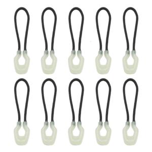 10pack Nylons Zippers Tail Rope Zippers Replacement Travels Bag Zippers Cord for Outdoor Backpacks