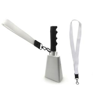 Cowbell with Handle Noise Maker Cheering Bells School Bells Hand Call Bells Handheld Cow Bells for Footballs Game Party