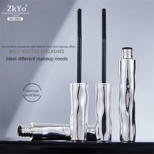 ทรงท่อเหล็ก มาสคาร่าแบบม้วนงอได้ยาวนาน มาสคาร่าท่อเหล็ก ขดลวดยาวกันน้ำ หนาเด่นชัดเหมือนขนตาปลอม ไม่แพนด้าแม้เปลือก ตามันล้างออกง่ายด้วยน้ําเปล่า มาสคาร่าแบบแท่งเหล็กขนาดเล็ก