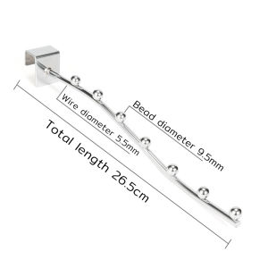 B.F. 5 Balls/7 Balls Display Organizer Hooks Waved Clothes Hanger Storage Rack