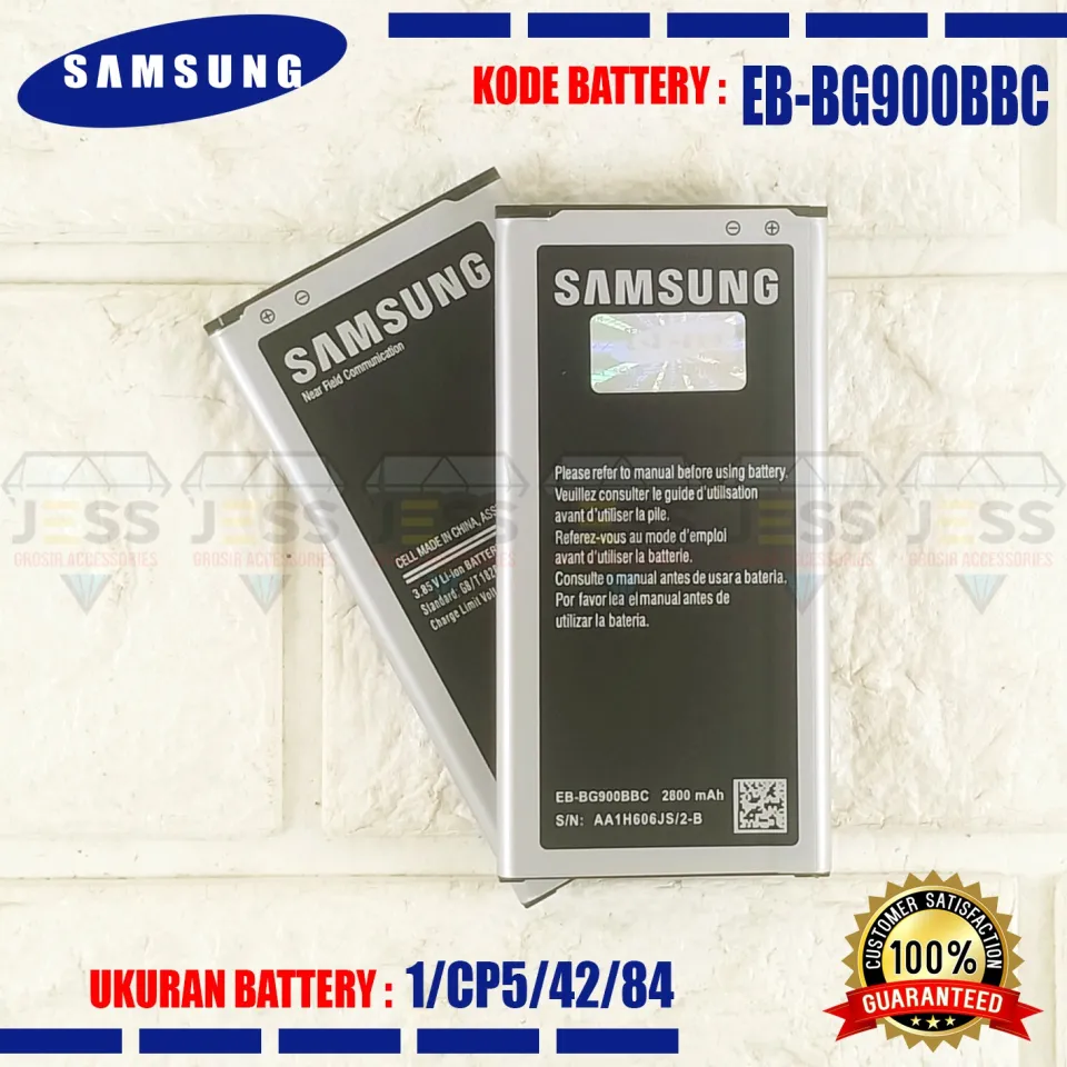 Baterai Samsung Galaxy S5 i9600 G900 G900F SM-G900H Battery EB