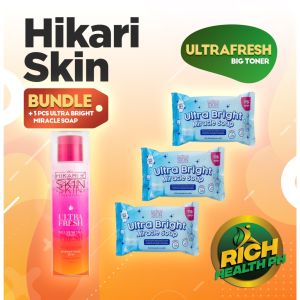 HIKARI SKIN ESSENTIALS ULTRAFRESH BIG TONER 120mL Daily Hydrate Hydrating Moisture