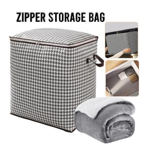 HAIRperone Non-woven Quilt Bag Household Large-capacity Clothes Pants Finishing Box Packing Bag/Blanket Bag/Beg Pakaian | 便捷收纳袋