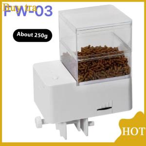 [Buytra] LED Aquarium Digital Fish Tank 500ml Intelligent Digital Automatic Fish Feeder With Timer Pet Feeding Fish Food Dispenser Food