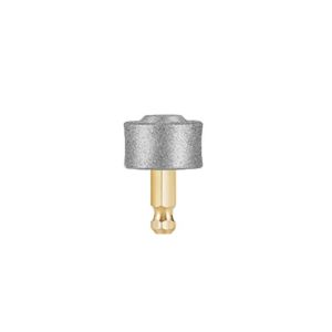 EQUOMT Wear resistant Pet Nail Polish Grinding Head Copper Diamond Pet Nail Grinder Head Pet Grooming Tool Silver Electric Nail Polisher Replacement Pet Paws Grooming