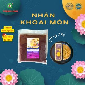NGUYÊN LIỆU LÀM BÁNH TRUNG THU - NHÂN KHOAI MÔN 1 KG - THÀNH LONG - VIỆT NAM