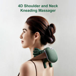 ⭐️【Local warehouse+COD】⭐4D Deep Kneading Neck Shoulder M-assager Cordless Neck M-assager With Heat Wireless Shiatsu Back M-assager Pillow Gifts