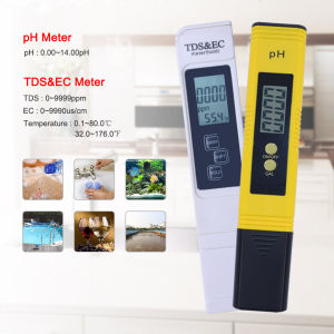 Bút Đo PH-02 Kỹ Thuật Số LCD RCYAGO Dụng Cụ Kiểm Tra Chất Lượng Nước Cho Nước Hồ Cá Hồ Bơi